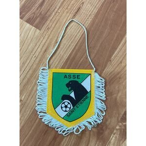 Vintage ASSE‎ Saint Etienne Small Soccer Banner